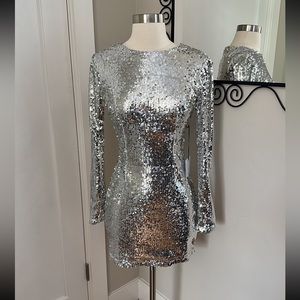 By the way sequin bodycon dress